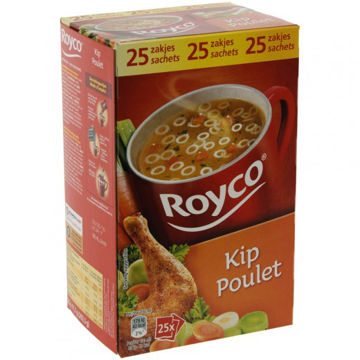 ROYCO SOEP DOOS KIP DOOS 25 ST Afbeeldingen van ROYCO SOEP DOOS KIP DOOS 25 ST